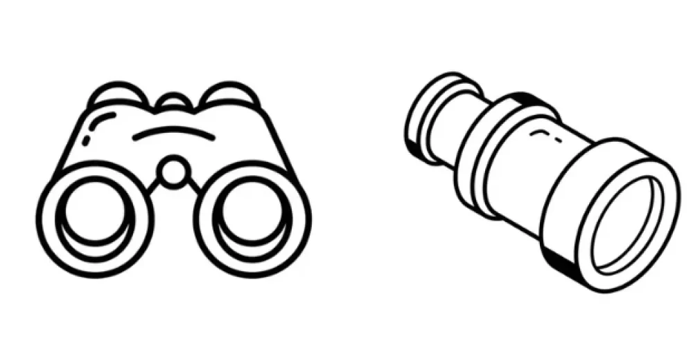 If you use it for bird watching, wildlife viewing, and immersive outdoor experiences, choose binoculars.