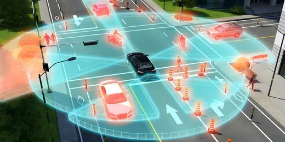 Design of a laser rangefinder for automotive use
